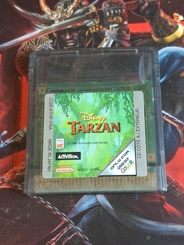 Jeu game boy nintendo tarzan - boy,