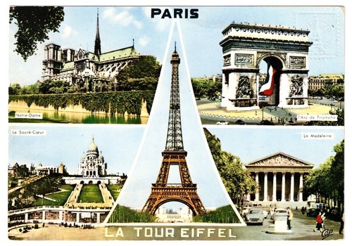 Cpsm paris tour eiffel et - :, la