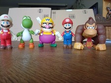 Nintendo officiel lot de 5 figurines 2006 2008 12CM mario wario yoshi dk mario f