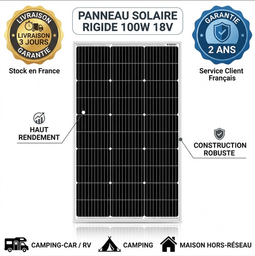 Panneau solaire 100w 12v - solaire,