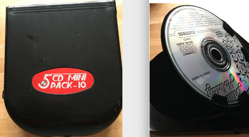 Boîtier portable 5 - cd, :