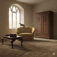 Canapé Vintage Tissu Design