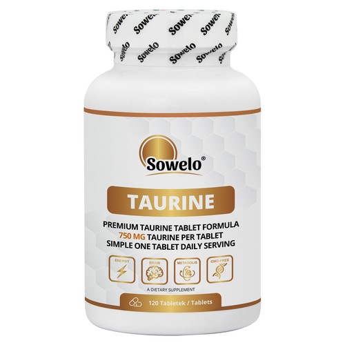Taurine 750mg comprimés - 750mg, –