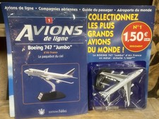 Figurine Plomb Maquette AVIONS DE LIGNE N° 1 - Boeing 747 Jumbo d'Air France