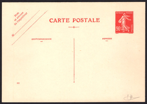 Entiers postaux cp1 - entiers, n°cp1
