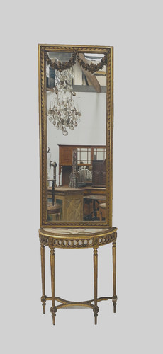 Console miroir style - miroir,