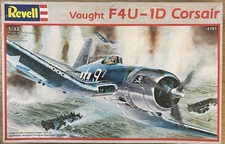 NEW   Revell  Vought F4U-1D Corsair  Model Aircraft. 1/32. Factory Sealed Parts.