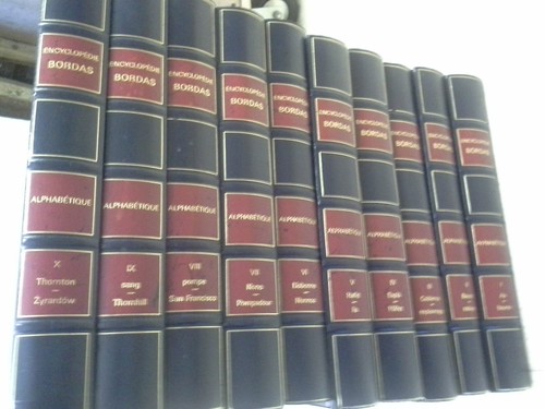 Encyclopédie bordas - encyclopédie,