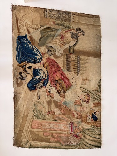 Rare tapisserie ancienne - rare,