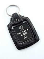 KEYRING - PEUGEOT CYCLES 1980s - 103 104 TLX Mobylettes - Vintage