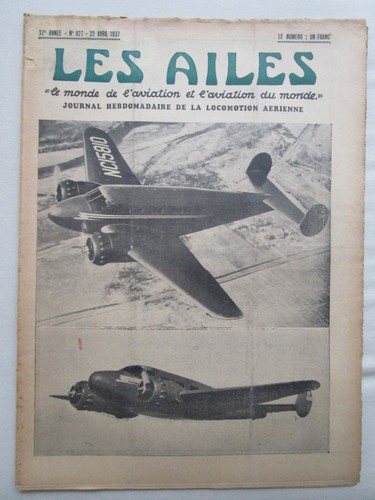 Ailes 1937 827 beechcraft 18 - 1937,