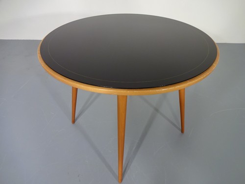 Table rockabilly bois de - bois,