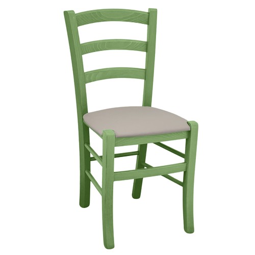 Chaise bois venezia verte - venezia,