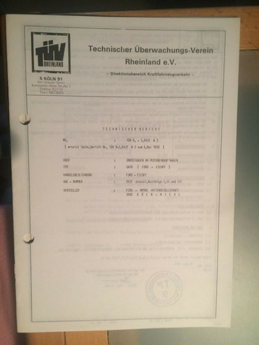 Avis tüv rapport général - tÜv,