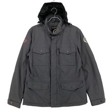 NAPAPIJRI Veste Bomber À Capuche Pour Hommes Taille S