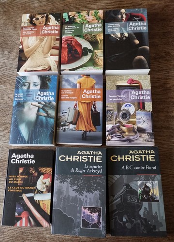 Lot livres d agatha - lot,