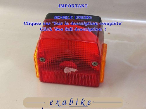 Feu arriere pour - arriere,