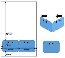 lettre avec badge intégré pour imprimante lot de 50 lettres badge + 50 clips