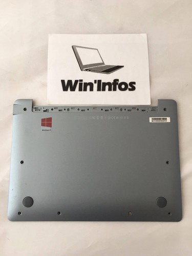 Laptop lower shell gray - shell,