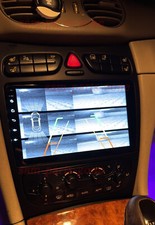 Autoradio pour Mercedes Benz CLK C209 W209 avec 9" Carplay 2+32G Android 13 Navi