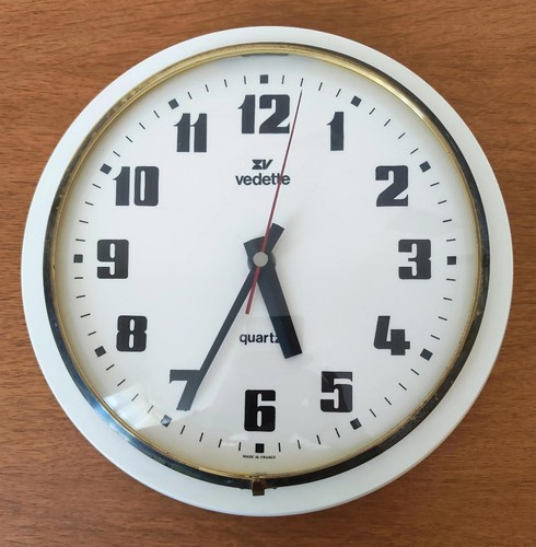Horloge murale vintage vedette - murale,
