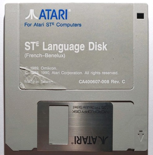 Disquette atari ste - disquette,
