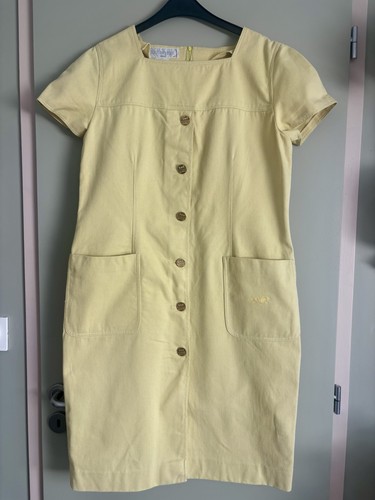 Vintage belle robe droite - robe,