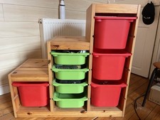 Meuble escalier en bois