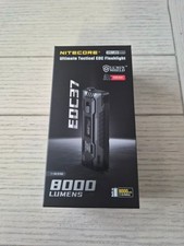 Nitecore EDC37 8,000 Lumens Ultra Slim High Performance Flashlight