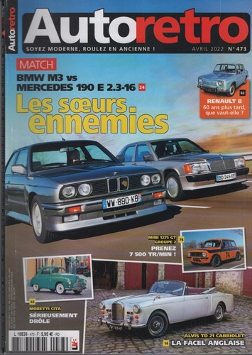 Auto retro 473 bmw e30 - m3,