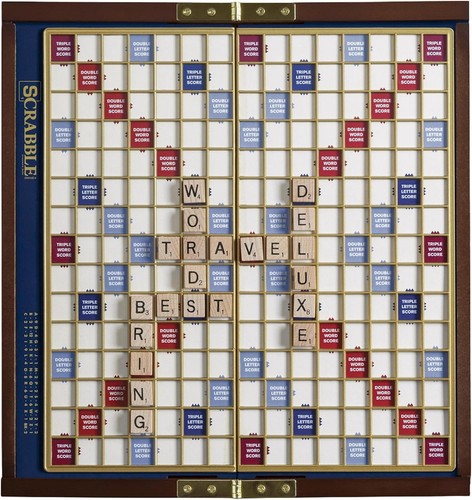 Deluxe travel scrabble game - deluxe,