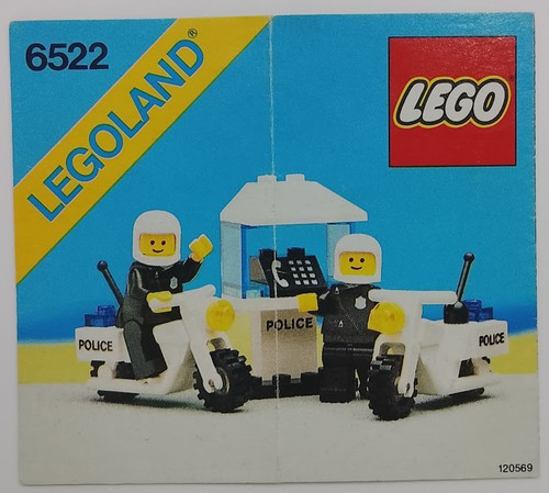 Lego notice vintage city 6522 - vintage,