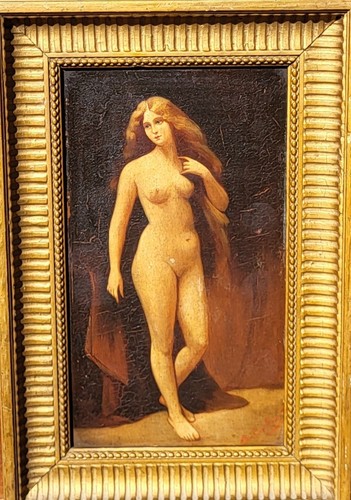Femme féminine nue peinture - nue.,