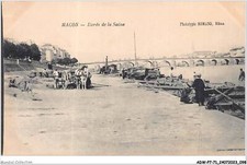 ADWP7-71-0647 - MACON - bords de la soâne