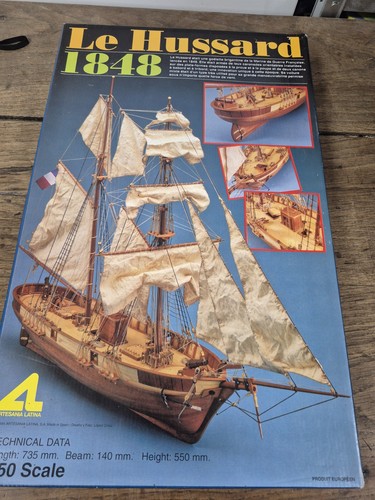 Maquette bateau hussart - maquette, le
