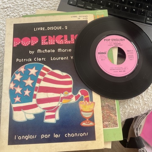 Vinyl livret pop - pop, english
