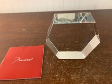 4 Baccarat Crystal Paper Press Book Greenhouses (Price Per Piece)
