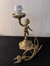 Lampe ange métal doré H: 22