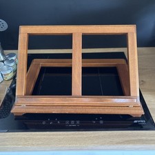 Lutrin de table vintage en bois, réglable lutrin à poser  pupitre de lecture