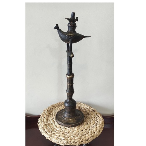 Lampe huile antique en - huile,