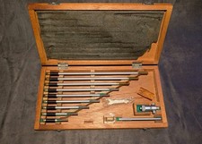 Mitutoyo No 141-133 2-12” Inside Micrometer Set .001” Made In Japan