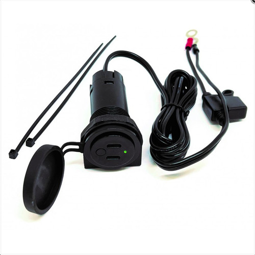 Double prise usb - double, usb-c