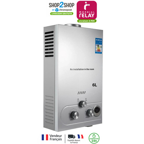 Chauffe eau gaz min - gaz, 6l