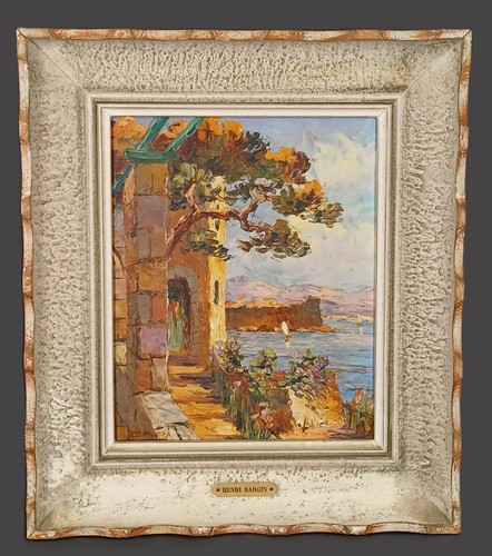 Henri bargin peinture sur bois - henri,