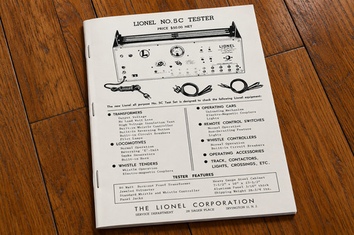 1945 lionel 5c test - 1945-69, pw