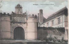 AUBIGNE PORTE DU CHATEAU DE BOSSE 13423