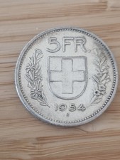 Pièce 5 Francs 1954 B Argent