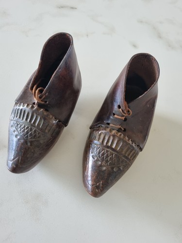 Sabots bois cuir bébé - sabots,