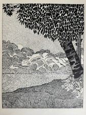 Paul JOUVE Gravure ART DECO