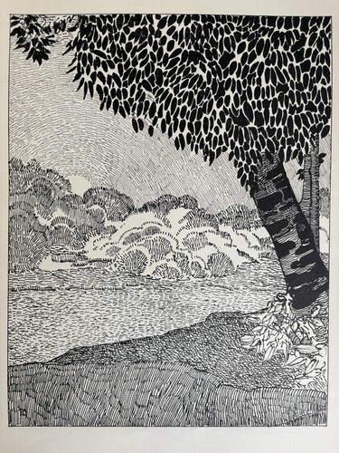 Paul jouve gravure - art, deco